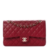 Caviar Quilted Medium Double Flap