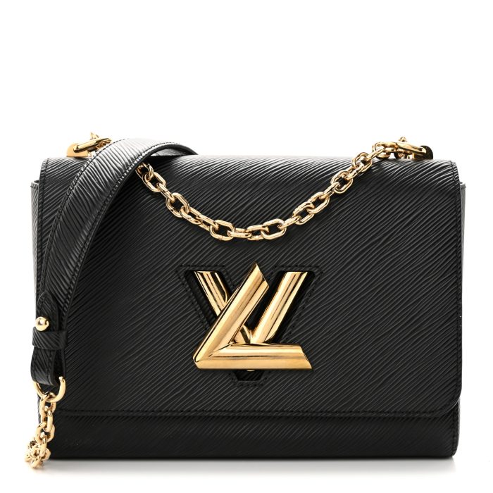 LOUIS VUITTON  Epi Twist Shoulder Bag MM Black