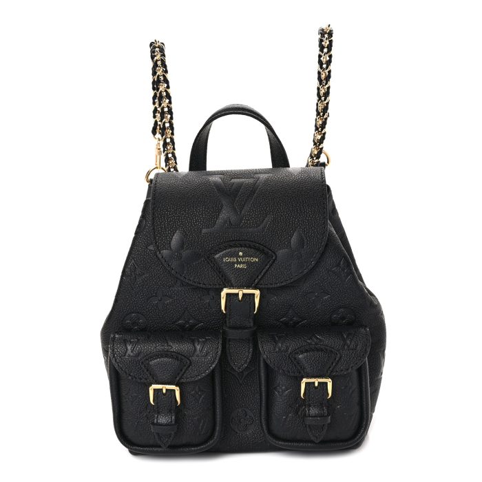 Louis Vuitton  Empreinte Monogram Backup Backpack Black