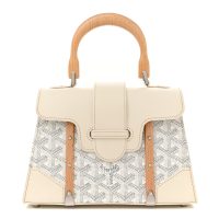 Goyard  Goyardine Structure Mini Saigon White