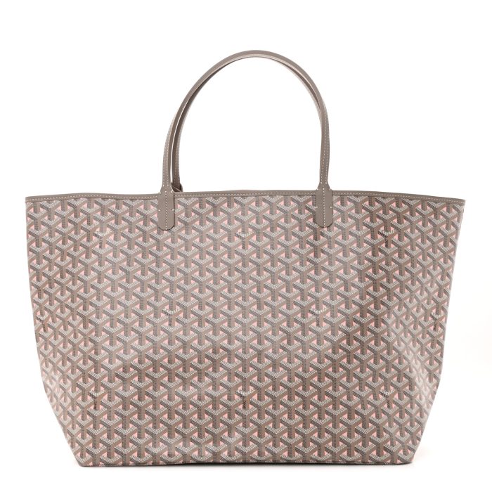 Goyard  Goyardine Saint Louis Claire Voie GM Grege Powder Pink