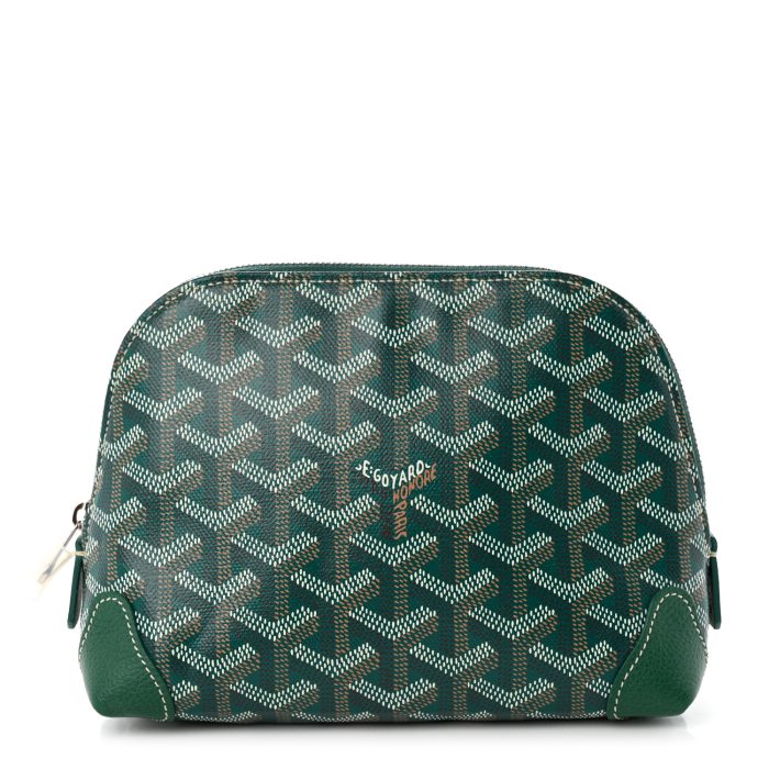 Goyard  Goyardine Vendome Toiletry Pouch Green