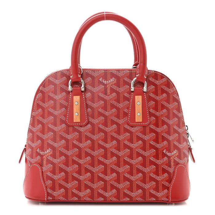 Goyard  Goyardine Mini Vendome Red