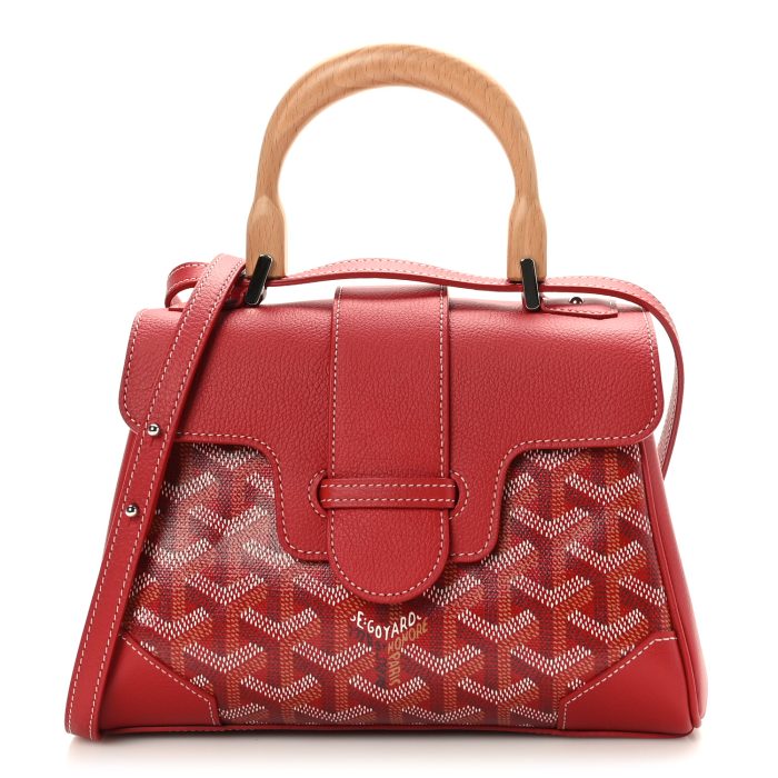 Goyard  Goyardine Saigon Mini Red