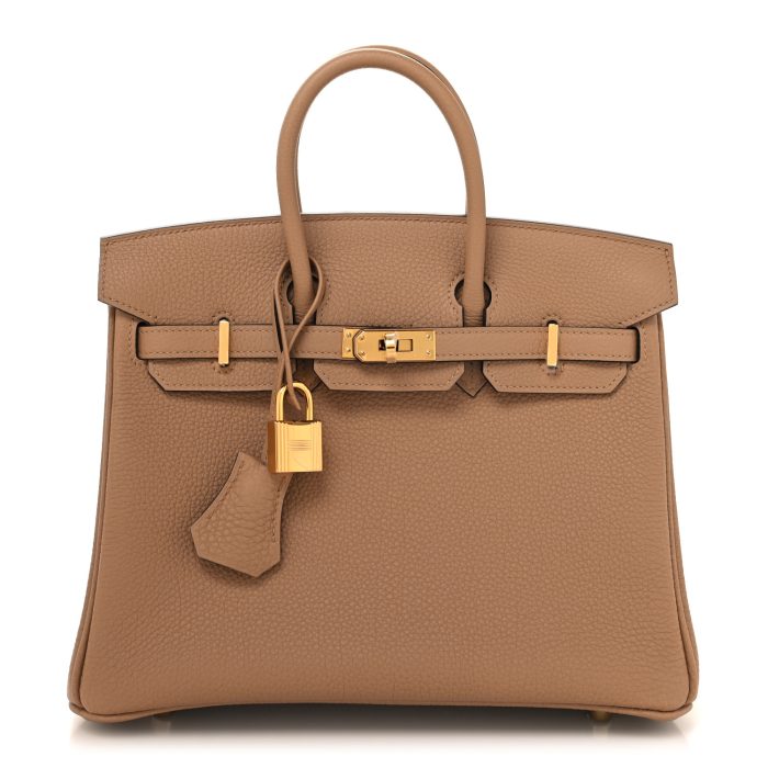 Hermes  Togo Birkin 25 Chai