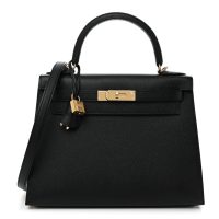 Hermes  Epsom Kelly Sellier 28 Black