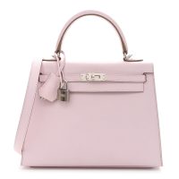 Hermes  Epsom Kelly Sellier 25 Mauve Pale