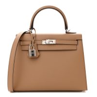 Hermes  Epsom Kelly Sellier 25 Chai