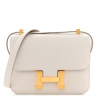 Hermes  Epsom Constance 1-24 Gris Pale