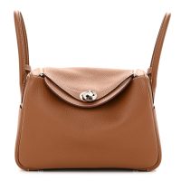 Hermes  Taurillon Clemence Lindy 26 Gold