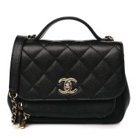 Chanel  Caviar Quilted Small Business Affinity Flap Black