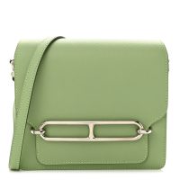 Hermes  HERMES Evercolor Mini Sac Roulis Vert Criquet