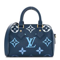 Louis Vuitton  Empreinte Monogram Giant Speedy Bandouliere 20 Degrade Blue