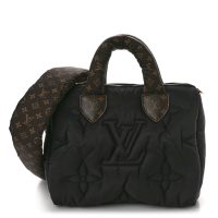 Louis Vuitton  Econyl Mini Monogram Pillow Speedy Bandouliere 25 Black