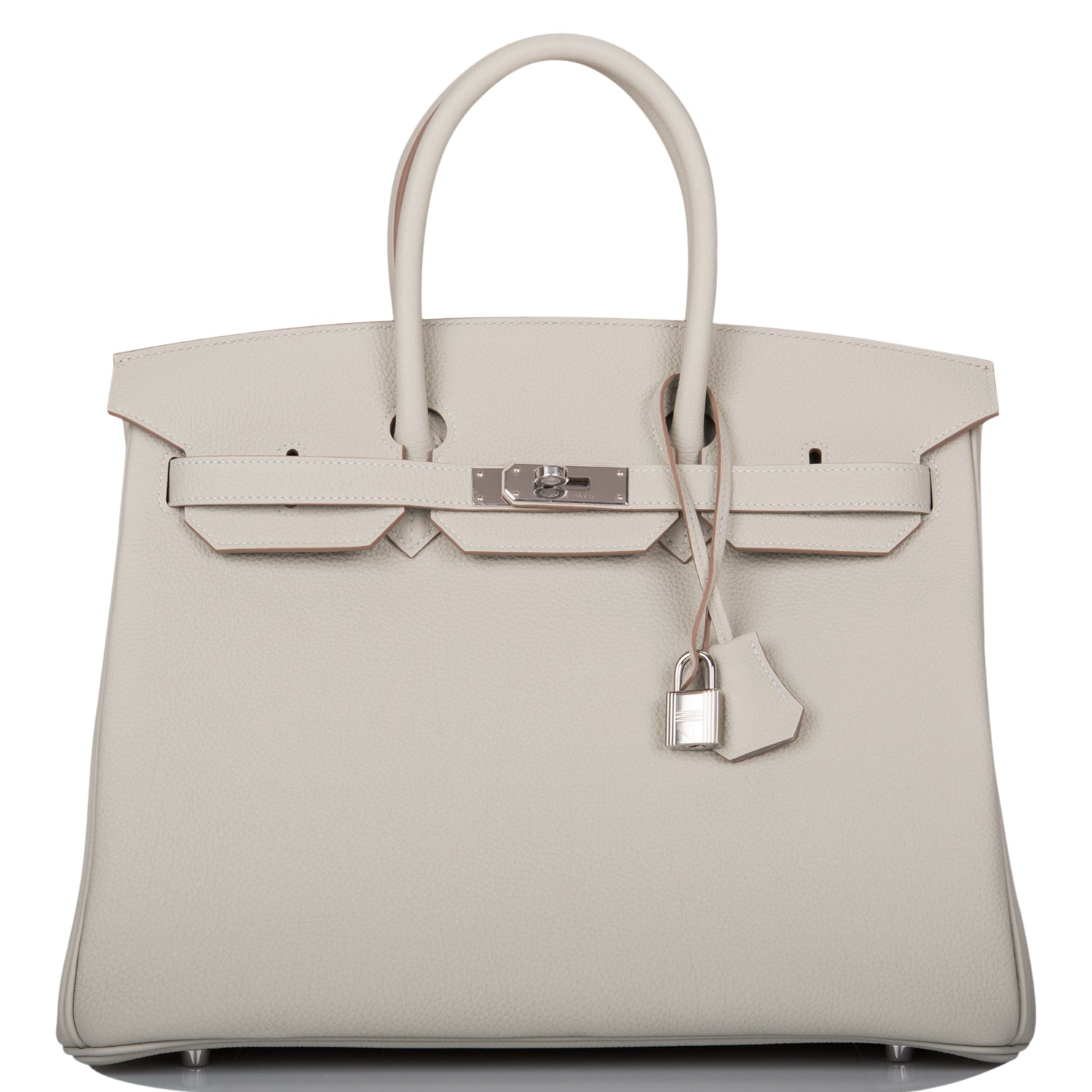 Hermes Birkin 35 Gris Perle Togo Palladium Hardware