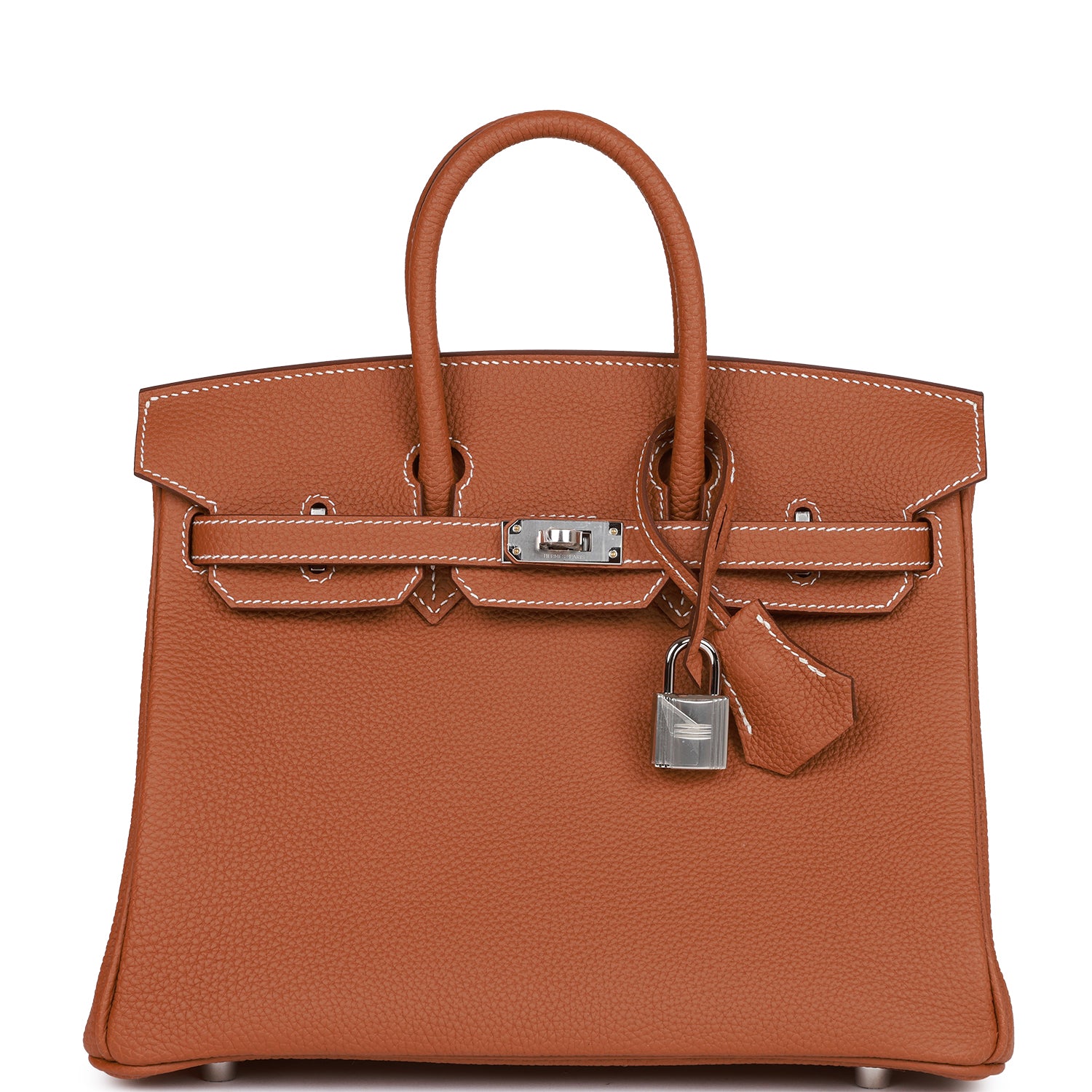 Hermes Birkin 25 Gold Togo Palladium Hardware