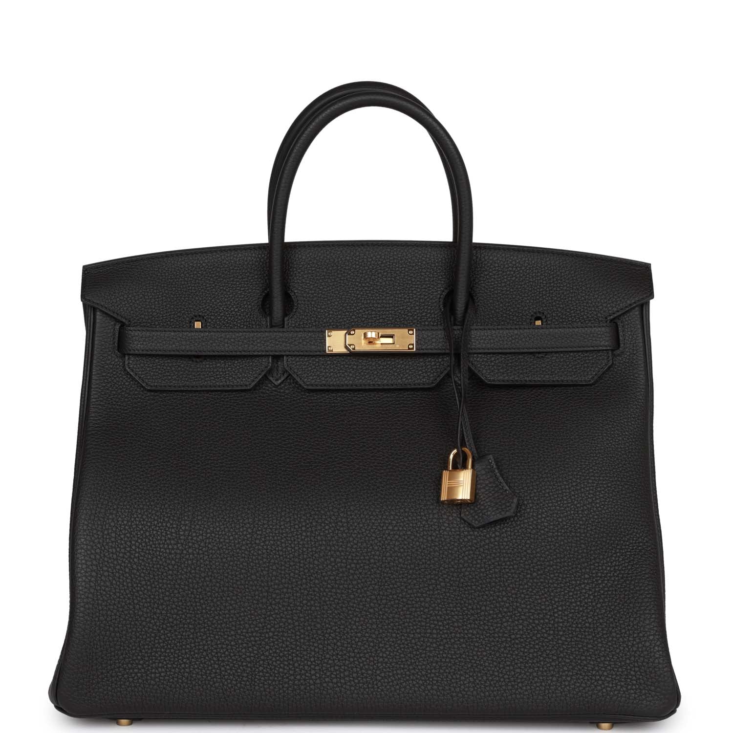 Hermes Birkin 40 Black Togo Gold Hardware