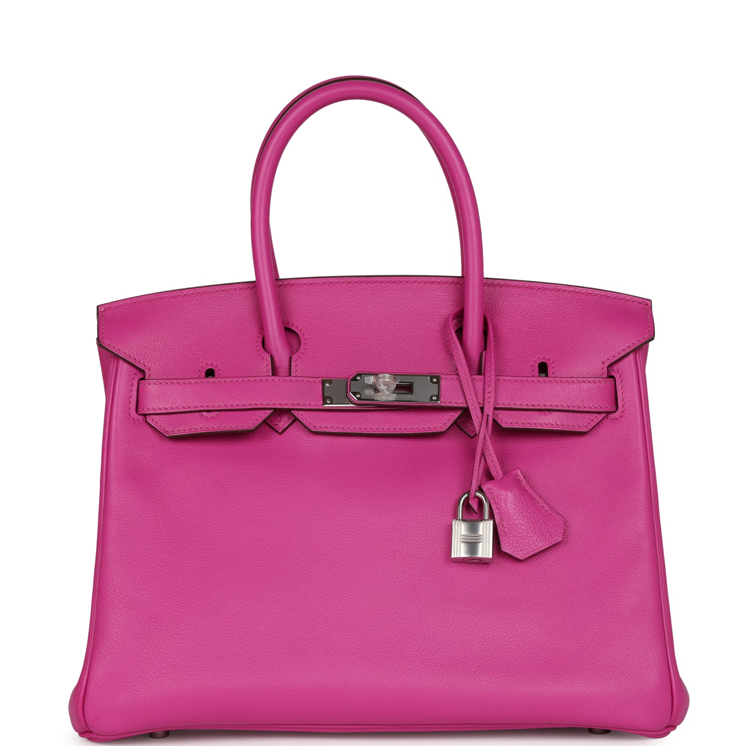 Hermes Birkin 30 Magnolia Verso Novillo Palladium Hardware