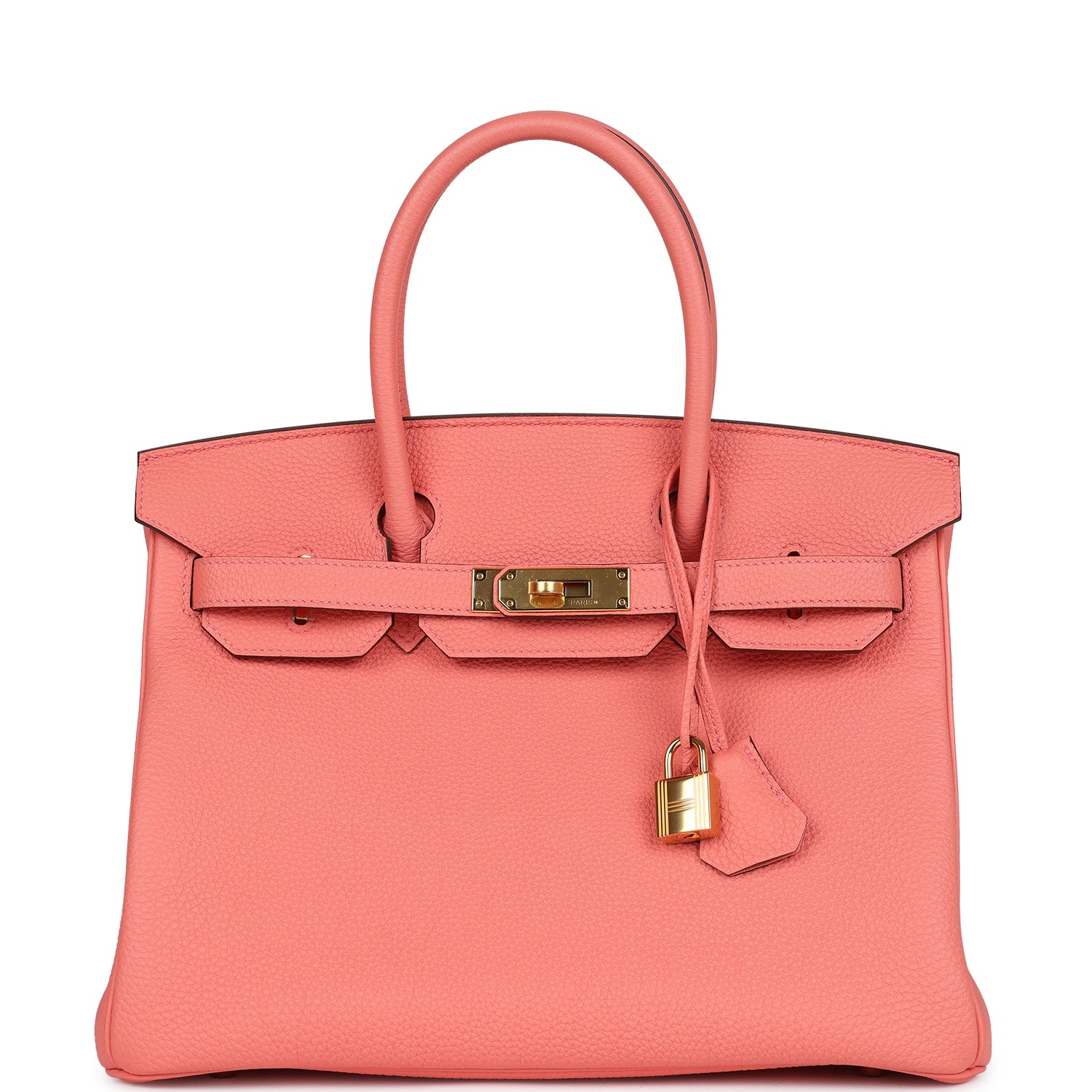 Hermes Special Order (HSS) Birkin 30 Rose Candy Togo Gold Hardware