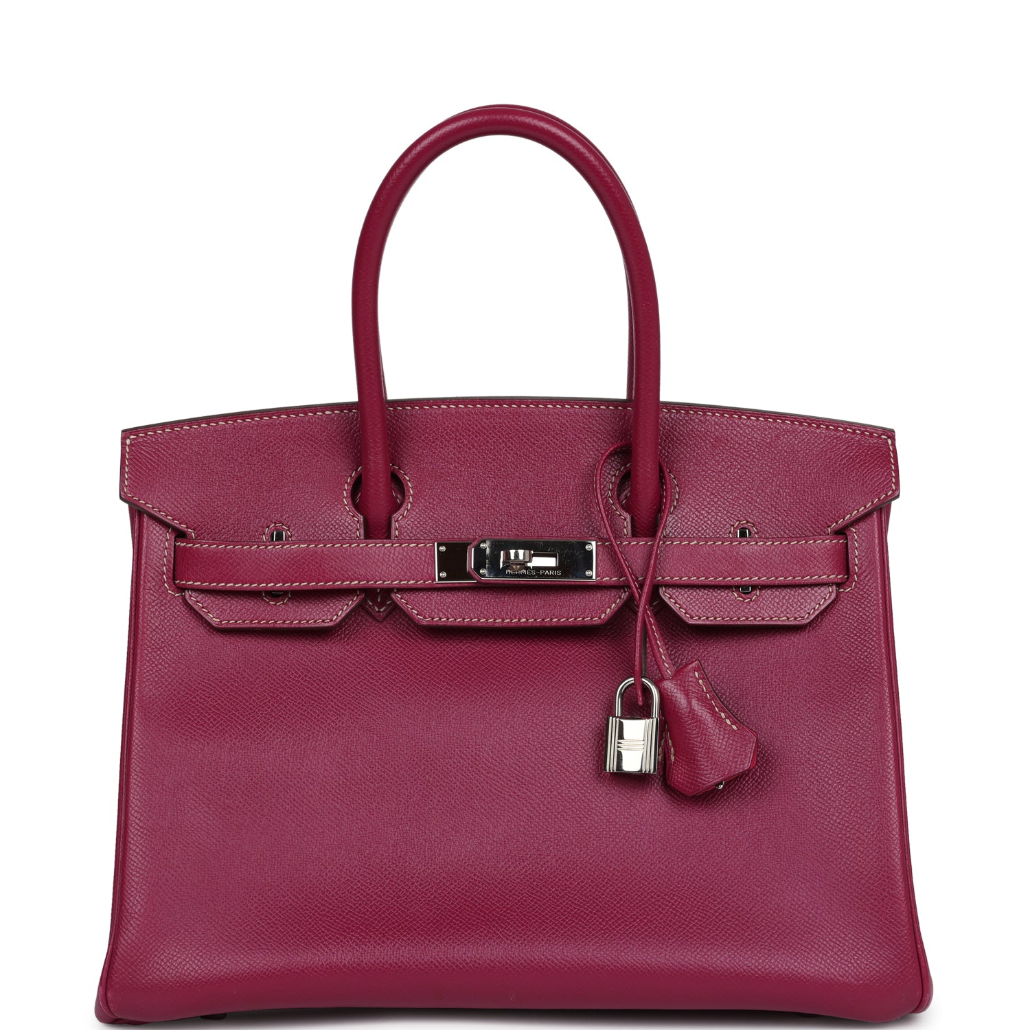 Hermes Birkin 30 Tosca Candy Epsom Palladium Hardware