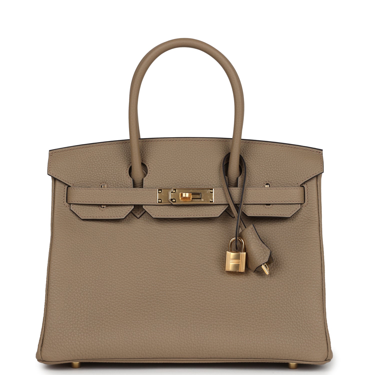 Hermes Birkin 30 Beige Marfa Togo Gold Hardware