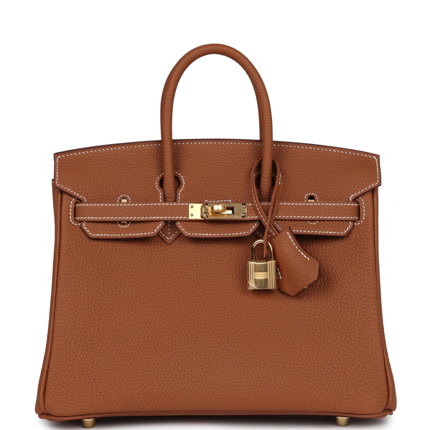 Hermes Birkin 25 Gold Togo Gold Hardware