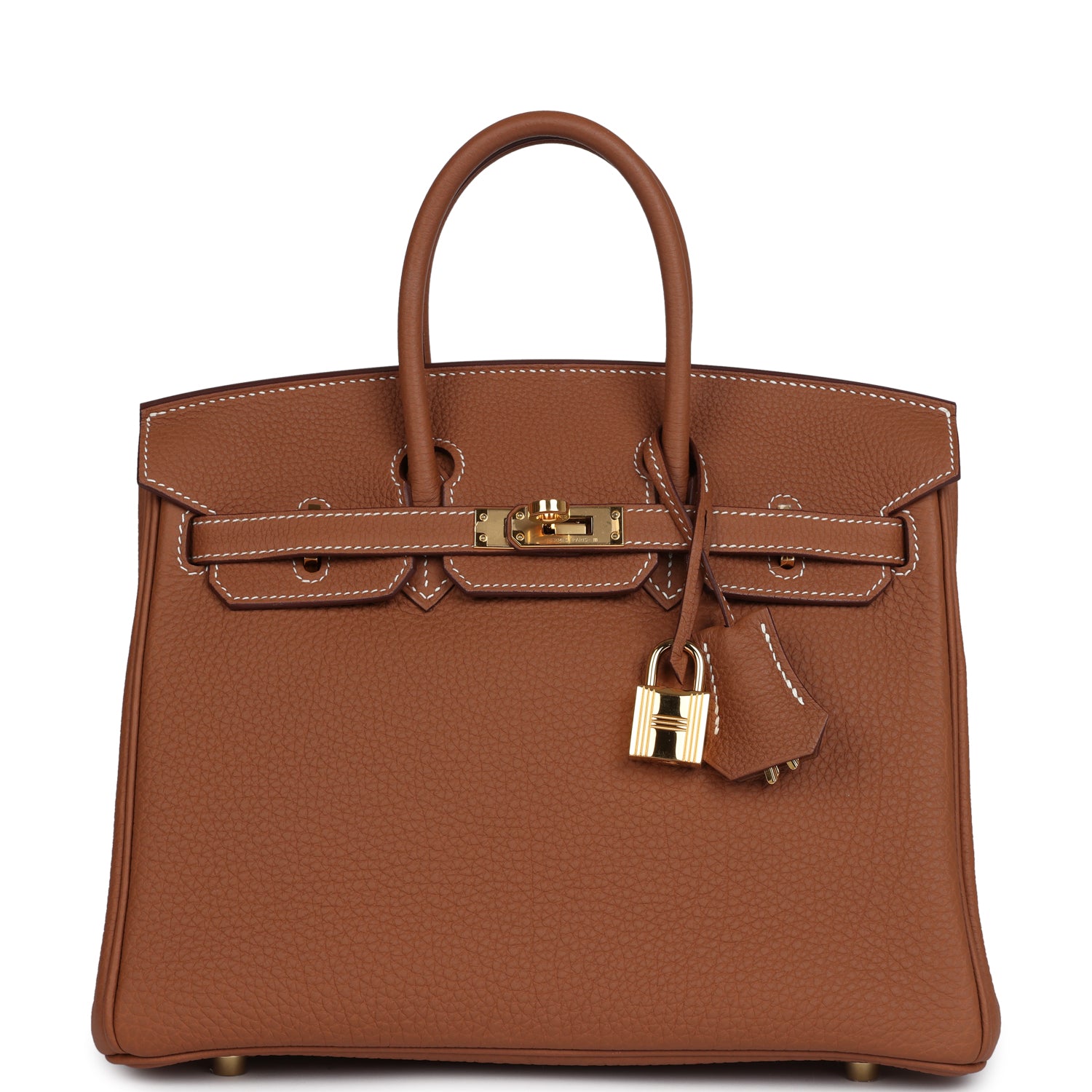 Hermes Birkin 25 Gold Togo Gold Hardware