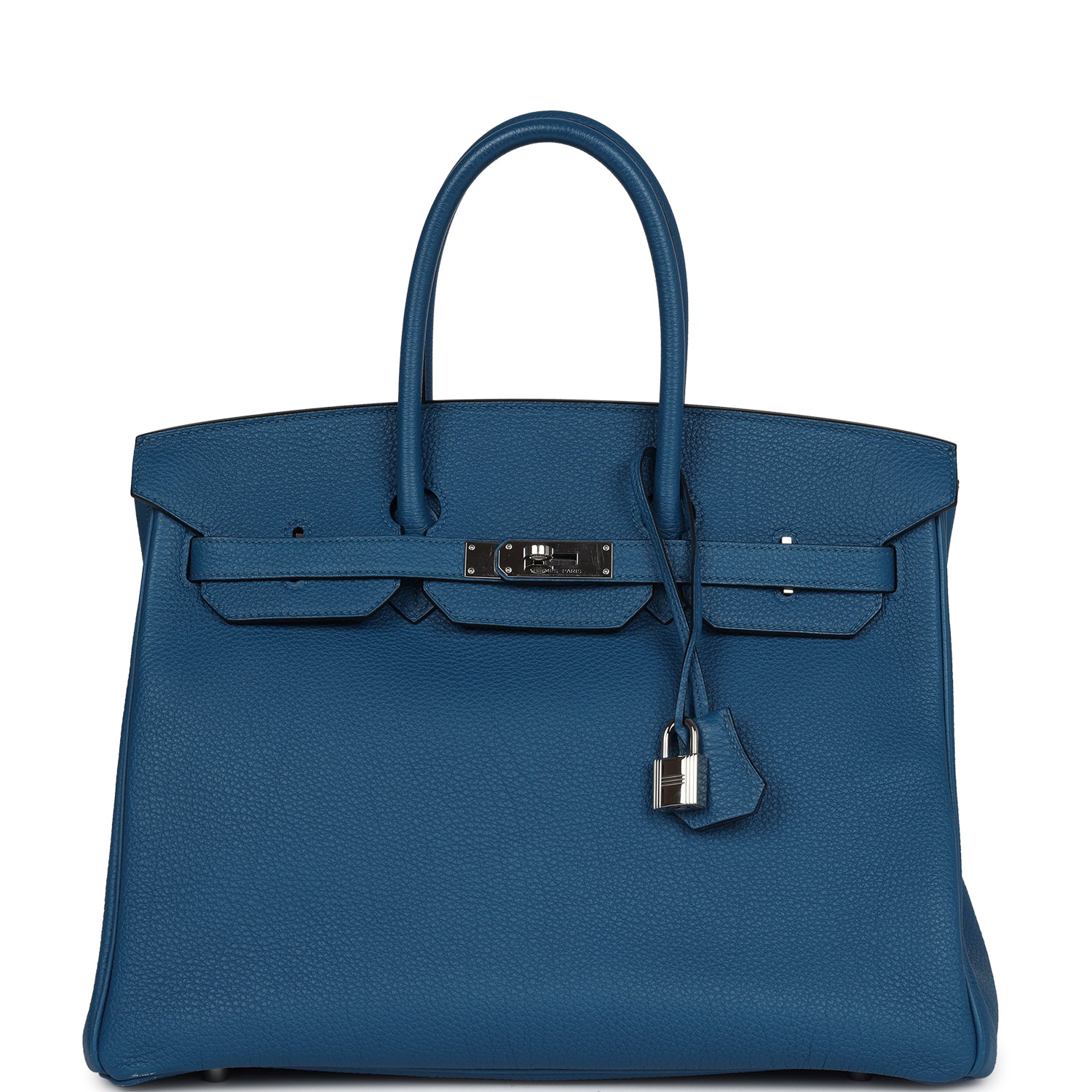 Hermes Birkin 35 Bleu de Galice Togo Palladium Hardware