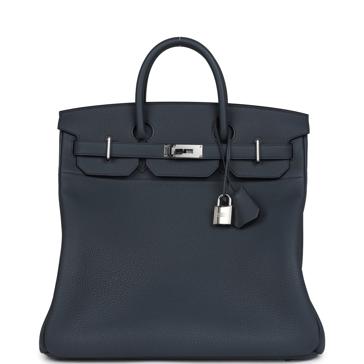 Hermes HAC Birkin 40 Gris Misty Togo Palladium Hardware