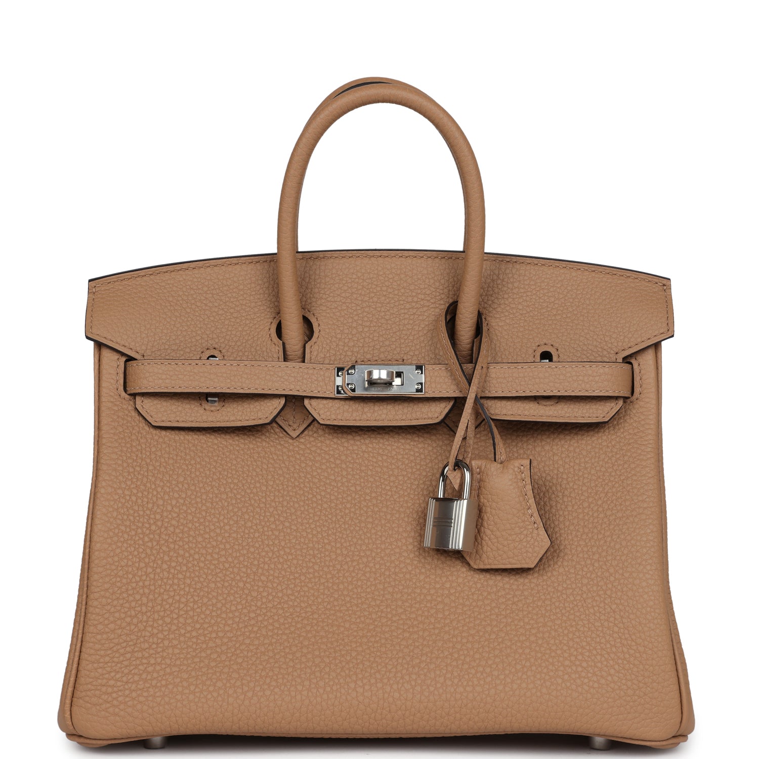 Hermes Birkin 25 Chai Togo Palladium Hardware