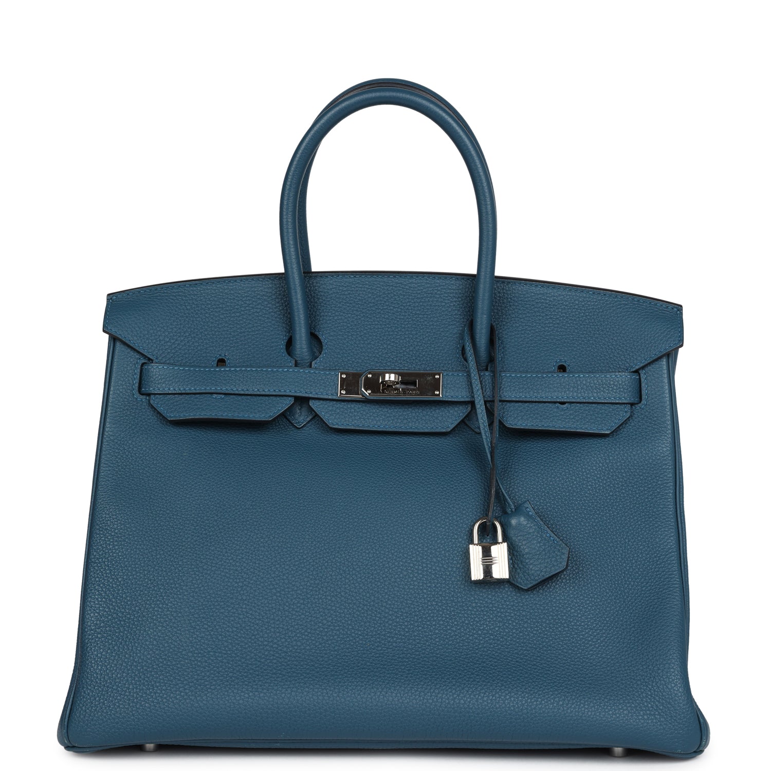 Hermes Birkin 35 Colvert Togo Palladium Hardware