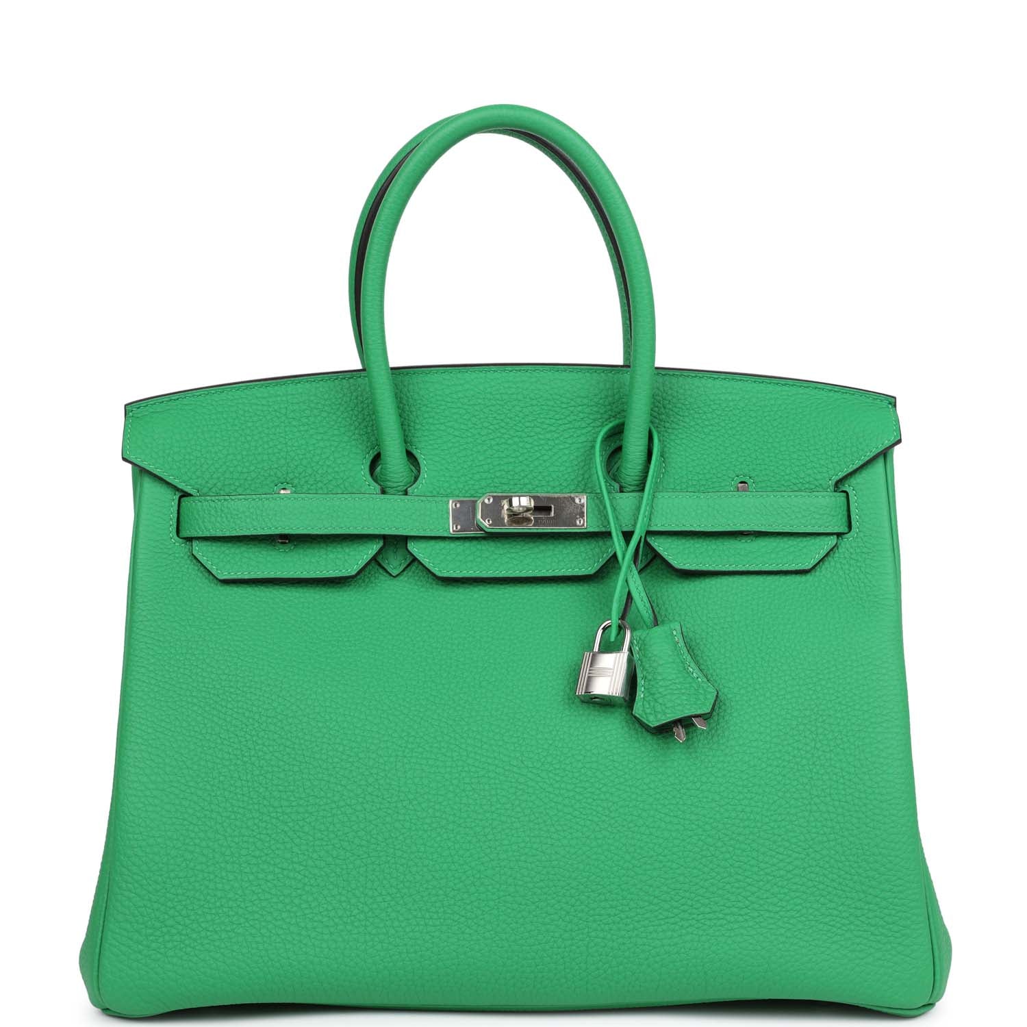 Hermes Birkin 35 Bambou Togo Palladium Hardware