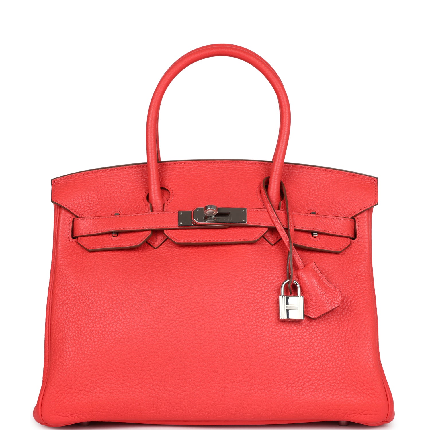 Hermes Birkin 30 Rose Jaipur Clemence Palladium Hardware