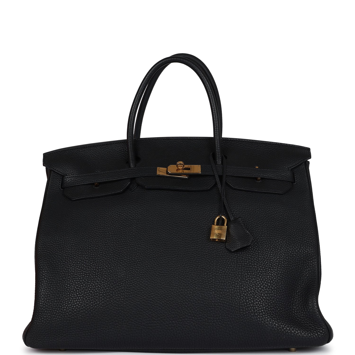 Hermes Birkin 40 Black Togo Gold Hardware