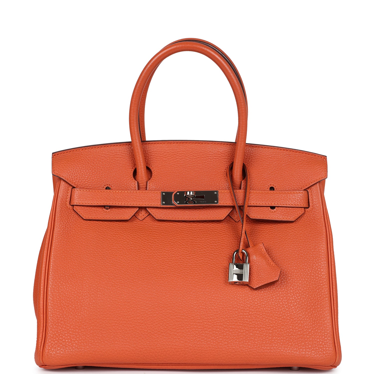 Hermes Birkin 30 Orange H Togo Palladium Hardware