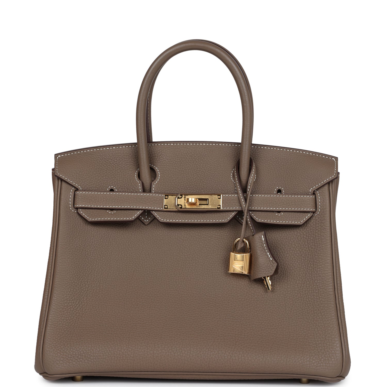 Hermes Birkin 30 Etoupe Togo Gold Hardware