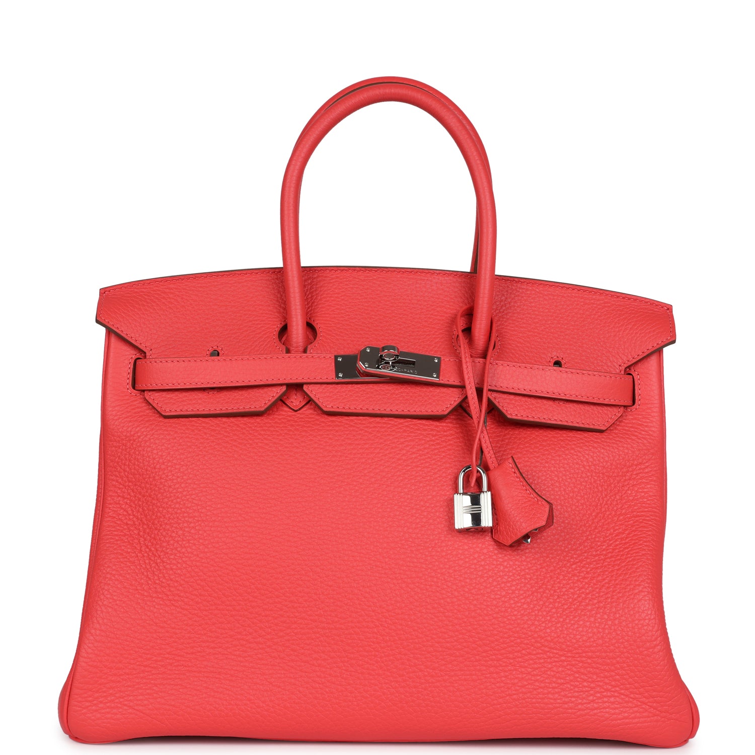 Hermes Birkin 35 Rose Jaipur Clemence Palladium Hardware