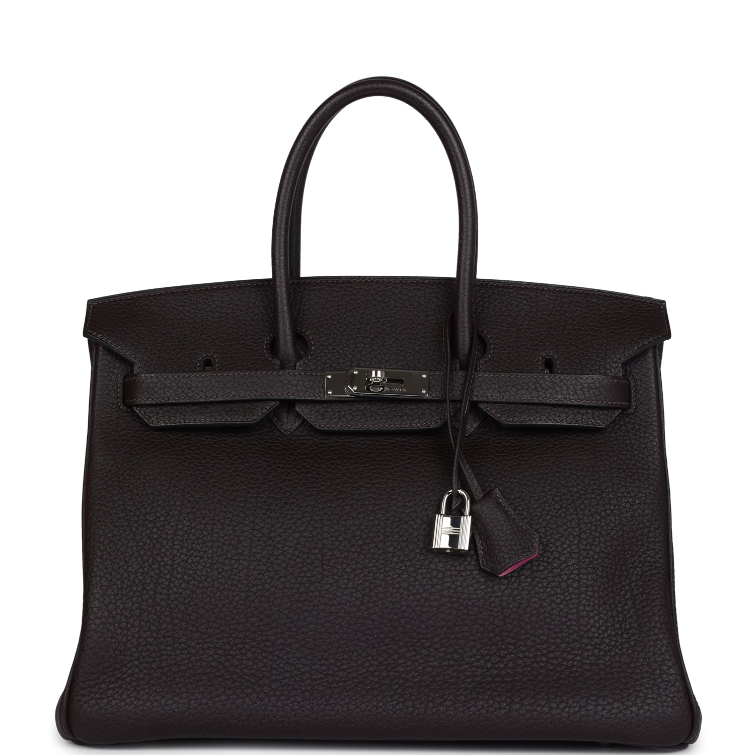 Hermes Special Order (HSS) Birkin 35 Ebene Verso Fjord Palladium Hardware