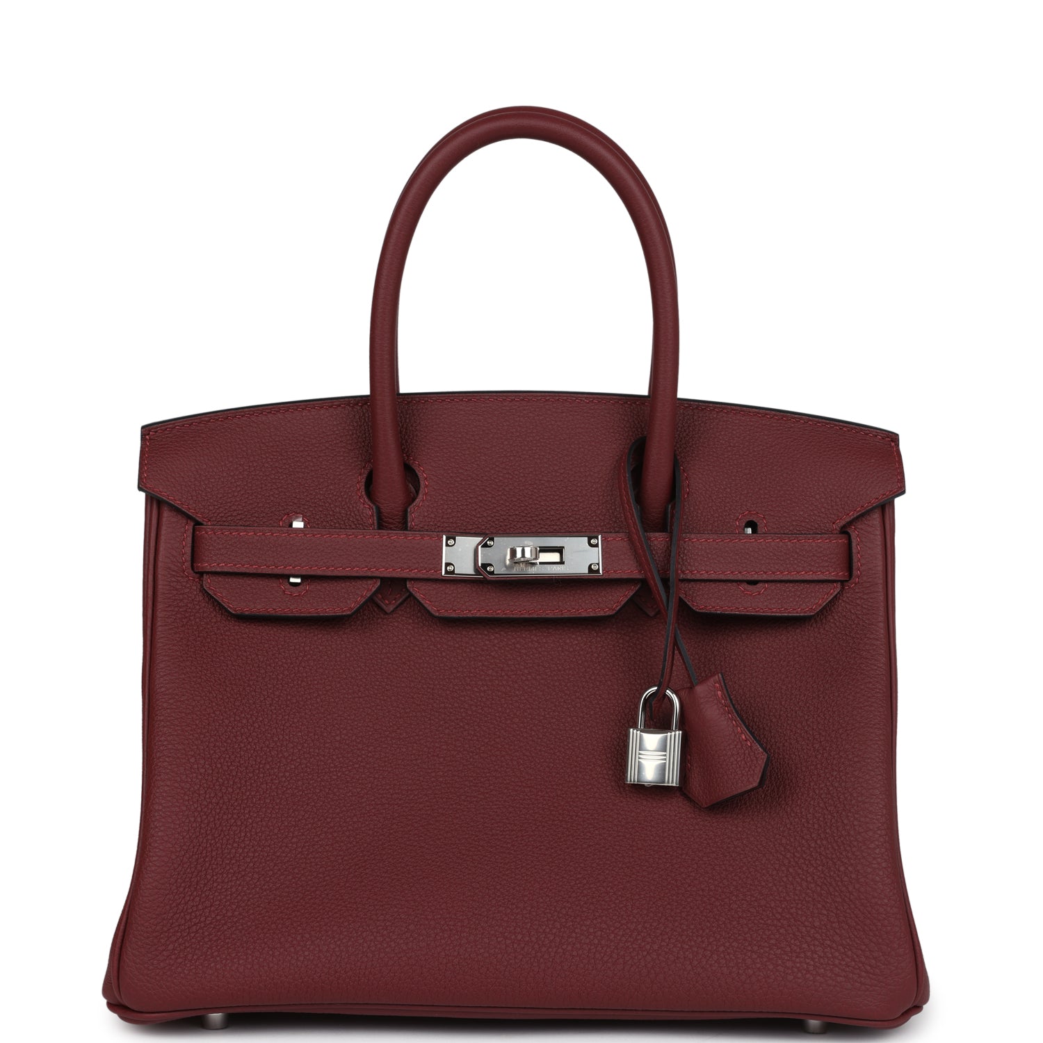 Hermes Birkin 30 Rouge H Togo Palladium Hardware