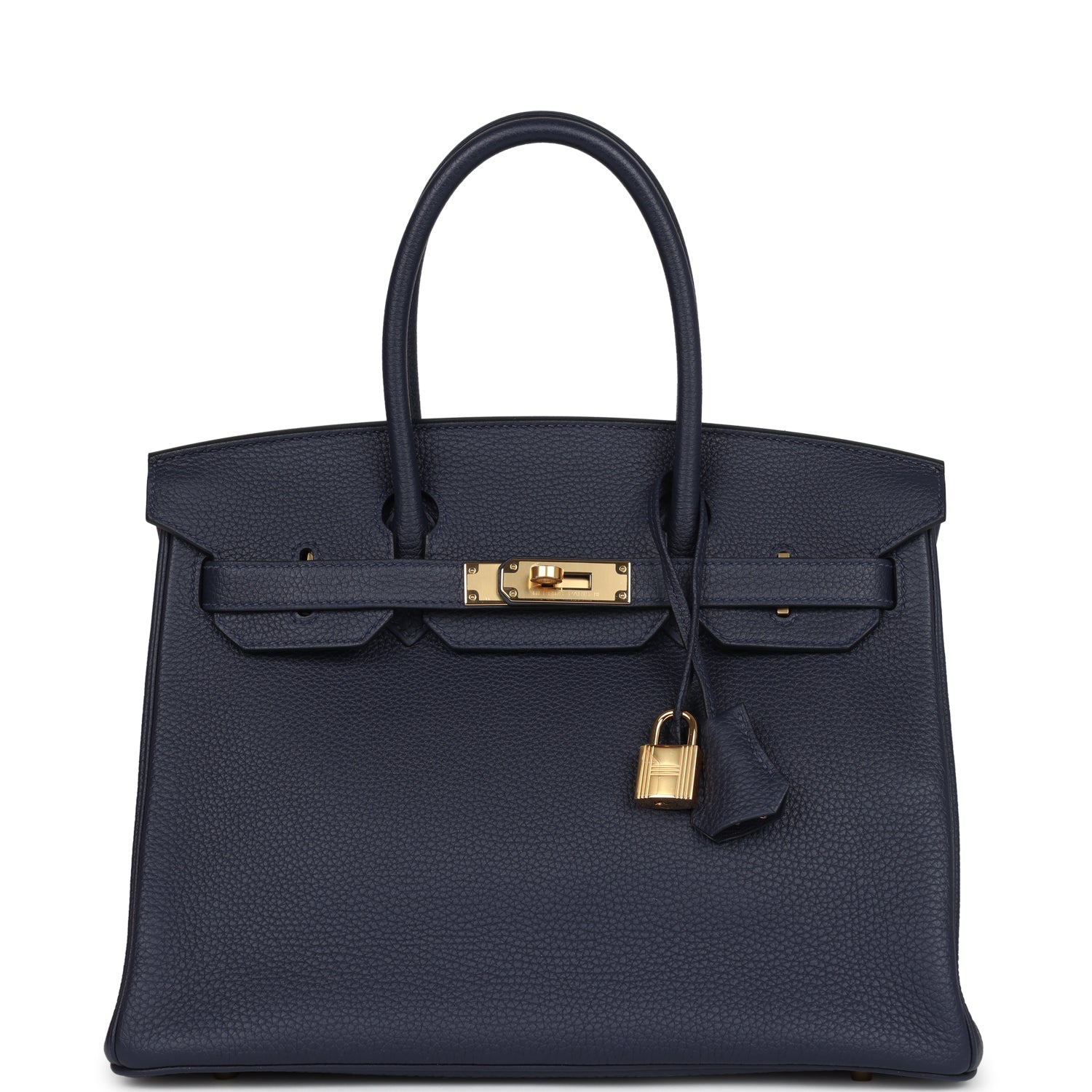 Hermes Birkin 30 Bleu Nuit Togo Gold Hardware