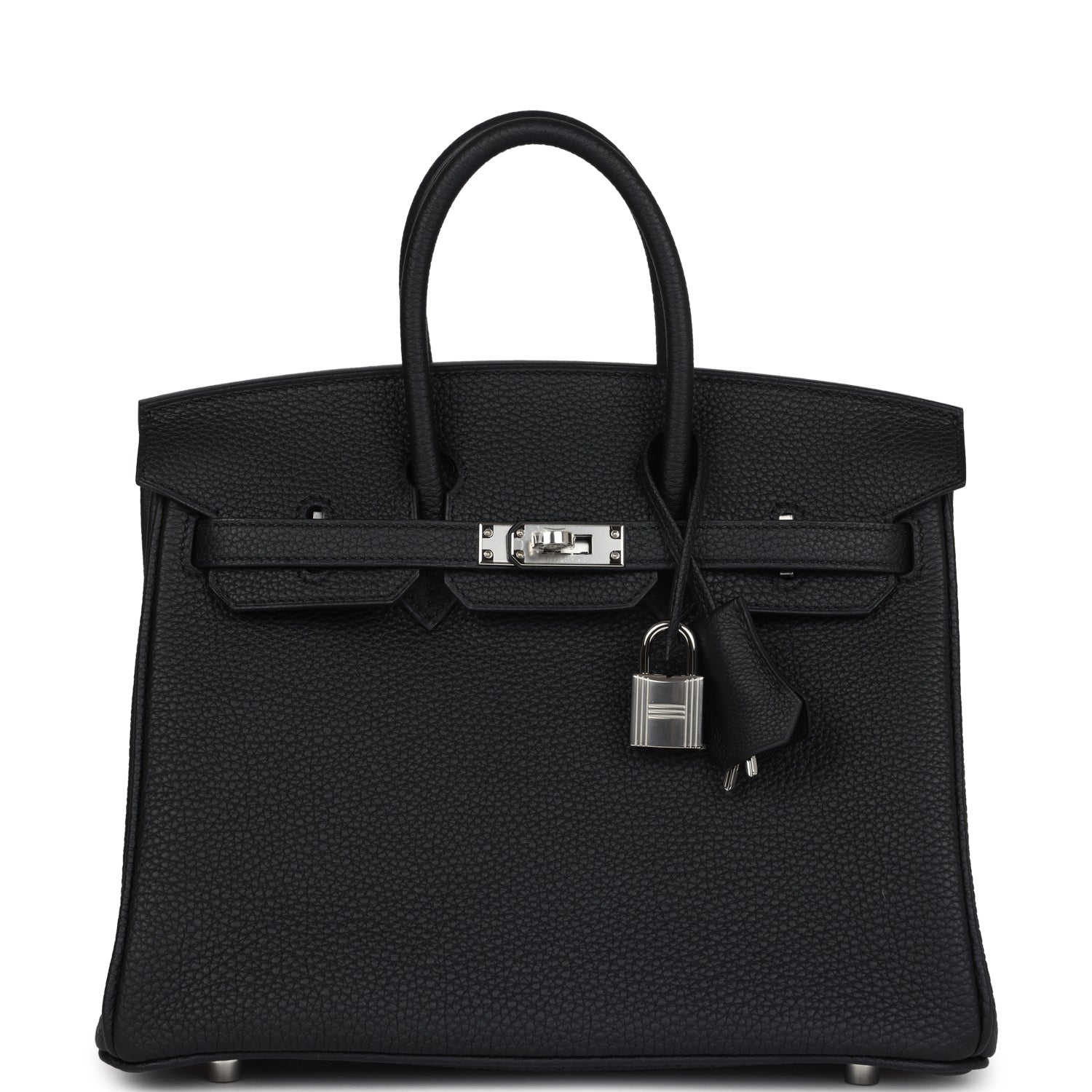 Hermes Birkin 25 Black Togo Palladium Hardware